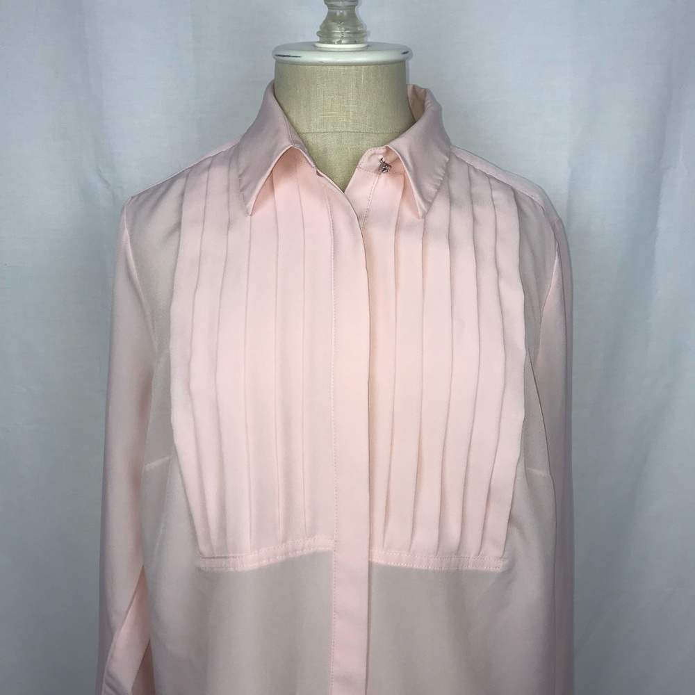 Talbots Button Down Blouse (Size: M) - image 4